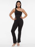 One-Arm Flared Jumpsuit