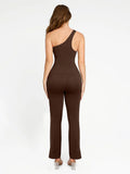 One-Arm Flared Jumpsuit