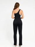 One-Arm Flared Jumpsuit