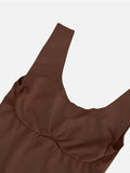 Seamless body-shaping jumpsuit