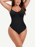 Seamless thong bodysuit