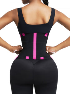 Double compression waisttrainer