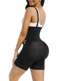 Front-hooks slimming body shaper (open crotch)