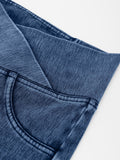 Cross-Waist Designer Active Leggings