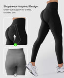 Butt-Lifting Side-Pockets Active Leggings