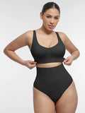 Seamless breast support bra