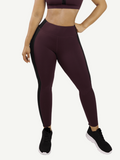 Wine Red Fitness Pants