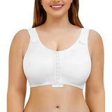 Wide-strap support bra