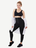 Waist trainer leggings (with side pockets)