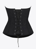 Latex waist trainer with buckle
