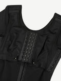 Post-surgical body shaper with sleeves