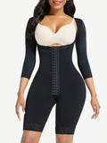 Post-surgical body shaper with sleeves