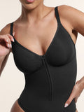 Seamless Zipper Thong Tummy-tucker