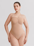 Strapless Tummy-control Thong Bodysuit