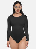 Slimming Long-sleeve Thong Bodysuit