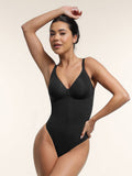 Seamless Zipper Thong Tummy-tucker