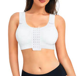 Wide-strap support bra