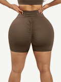 Peach Buttocks Fitness Shorts