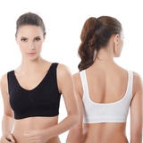 Seamless sports bra