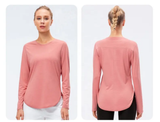 Long-sleeved Dryfit Gym Top