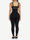 Hour-glass zip leggings