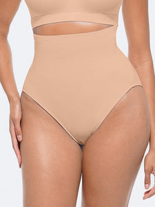 High-waist antibacterial panties