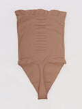 Strapless Tummy-control Thong Bodysuit