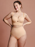 Strapless breast-lift bra