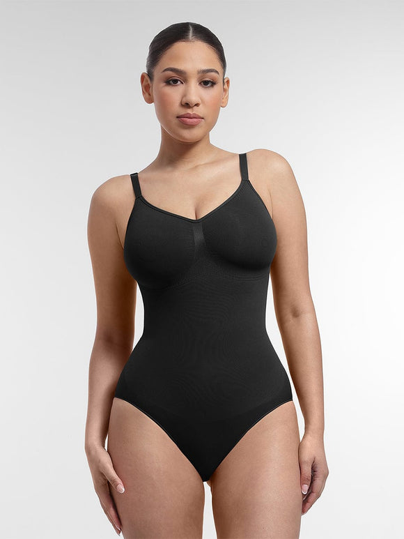 Waist control pantie bodysuit