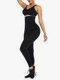 Hour-glass zip leggings