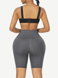 Waist trainer biker shorts