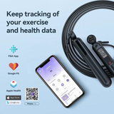 Smart digital skipping rope