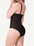 Crossover tummy-tucker shaper