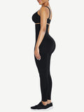 Hour-glass zip leggings