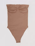 Strapless Tummy-control Thong Bodysuit