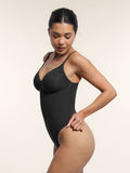 Seamless Zipper Thong Tummy-tucker