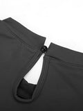 Round-neck waist shaping bodysuit