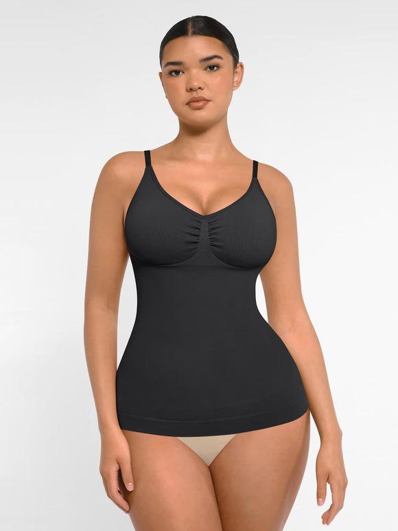Bust support slimming tank top