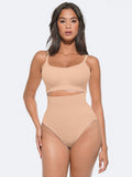 High-waist antibacterial panties