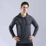 Men Reflective Jogging Hoodie