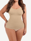 Tummy-control shaper tops