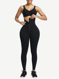 Hour-glass zip leggings