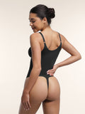 Seamless Zipper Thong Tummy-tucker