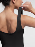 Square-neck Jumpsuit