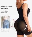 Strapped front-zip faja