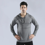 Men Reflective Jogging Hoodie