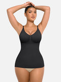 Bust support slimming tank top