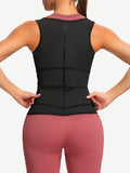Latex vest with double belts