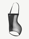 Crossover tummy-tucker shaper