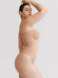 Strapless Tummy-control Thong Bodysuit